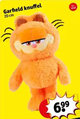 Kruidvat Garfield knuffel aanbieding