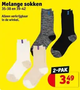 Kruidvat Melange sokken aanbieding