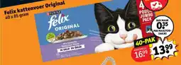 Kruidvat Felix kattenvoer Original aanbieding