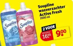 Kruidvat Soupline wasverzachter active fresh aanbieding