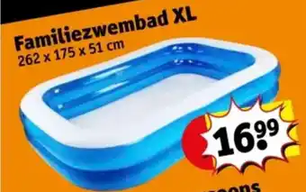 Kruidvat Familiezwembad XL aanbieding