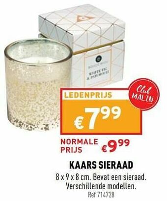 Kaars sieraad