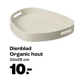Kwantum Dienblad Organic hout aanbieding