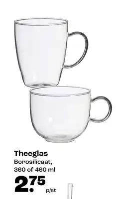 Kwantum Theeglas aanbieding