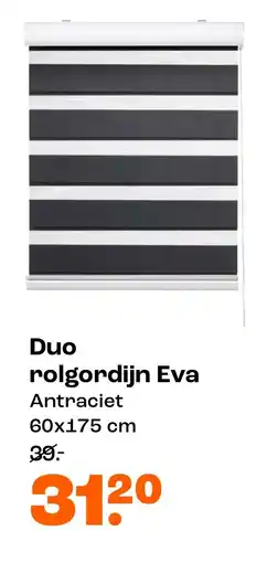 Kwantum Duo rolgordijn Eva aanbieding