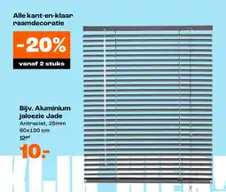 Kwantum Aluminium jaloezie Jade aanbieding
