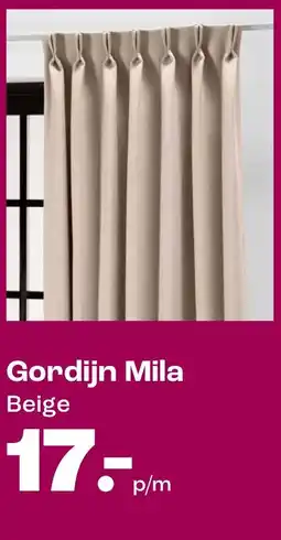Kwantum Gordijn Mila aanbieding