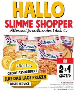 Jumbo Dr. Oetker Ristorante aanbieding