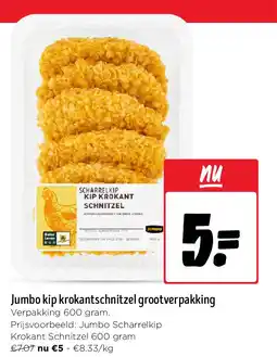 Jumbo Jumbo kip krokantschnitzel grootverpakking aanbieding