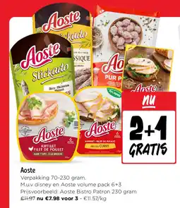 Jumbo Aoste aanbieding