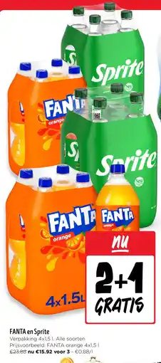 Jumbo FANTA en Sprite aanbieding
