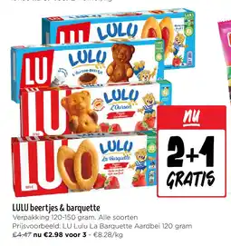 Jumbo LULU beertjes & barquette aanbieding