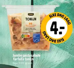 Jumbo Jumbo pastasalade farfalla tonijn aanbieding