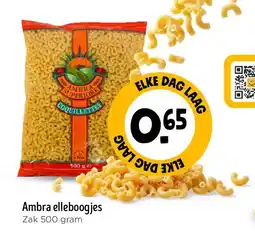 Jumbo Ambra elleboogjes Zak 500 gram aanbieding