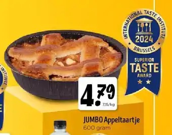 Jumbo JUMBO Appeltaartje 600 gram aanbieding