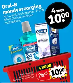 Kruidvat Oral B mondverzorging aanbieding