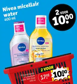 Kruidvat Nivea micellair water aanbieding