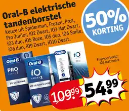 Kruidvat Oral B elektrische tandenborstel aanbieding