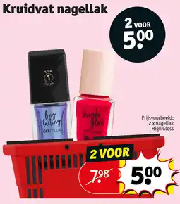 Kruidvat Kruidvat nagellak aanbieding