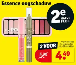 Kruidvat Essence oogschaduw aanbieding