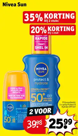 Kruidvat Nivea Sun aanbieding