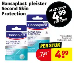 Kruidvat Hansaplast pleister Second Skin Protection aanbieding