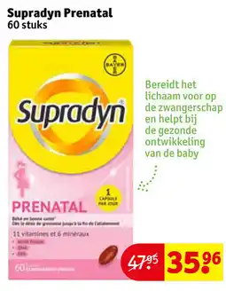Kruidvat Supradyn Prenatal aanbieding