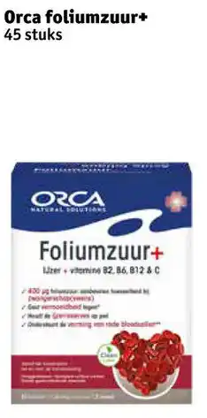 Kruidvat Orca foliumzuur+ aanbieding
