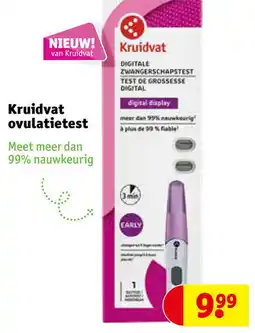 Kruidvat Kruidvat ovulatietest aanbieding