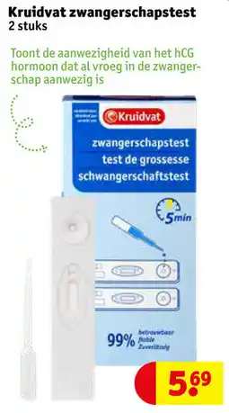 Kruidvat Kruidvat zwangerschapstest aanbieding