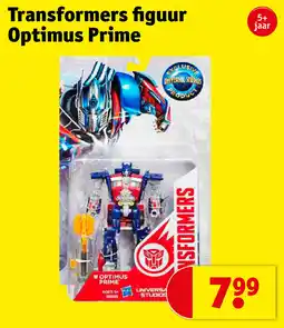 Kruidvat Transformers figuur Optimus Prime aanbieding