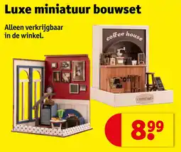 Kruidvat Luxe miniatuur bouwset aanbieding