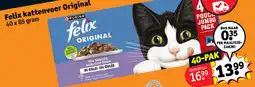Kruidvat Felix kattenvoer Original aanbieding