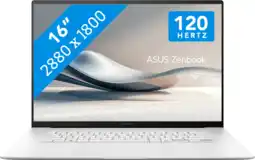 Coolblue ASUS Zenbook S16 OLED Copilot+ PC UM5606WA-RK123W Azerty aanbieding