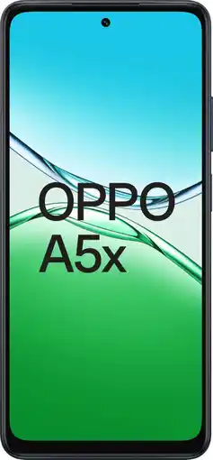 Coolblue OPPO A5x 128GB 5G Donkerblauw aanbieding