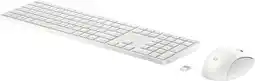 Coolblue HP 650 Draadloos Toetsenbord en Muis set Wit Azerty aanbieding