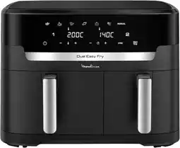 Coolblue Moulinex XXL Dual Easy Fry EZ9428F0 aanbieding