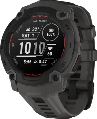Coolblue Garmin Instinct E 45 mm Noir/Gris aanbieding