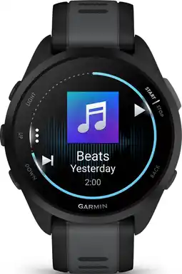 Coolblue Garmin Forerunner 165 Music Noir/Gris aanbieding