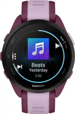 Coolblue Garmin Forerunner 165 Music Mauve aanbieding