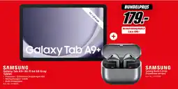 MediaMarkt Samsung Galaxy Tab A9+ Wi-Fi 64 GB Gray Tablet aanbieding