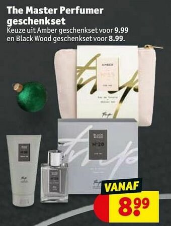 Kruidvat The master perfumer geschenkset aanbieding