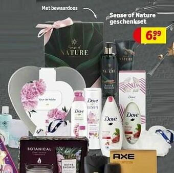 Kruidvat Sense of nature geschenkset aanbieding