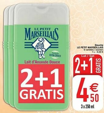 Cora Douche le petit marseillais aanbieding