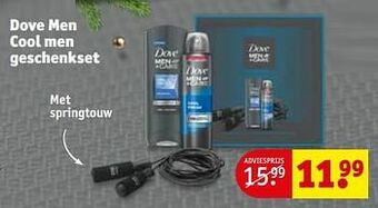Kruidvat Dove men cool men geschenkset aanbieding