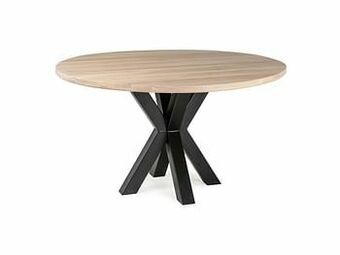 Deba Meubelen Tafel rond GLASGOW - Nature Hout aanbieding