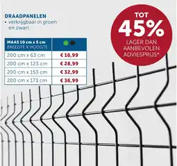 Zelfbouwmarkt Draadpanelen aanbieding