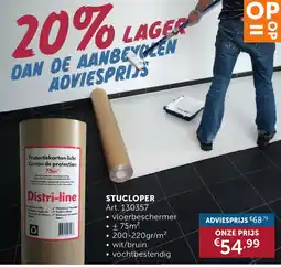 Zelfbouwmarkt Stucloper aanbieding