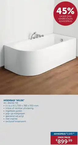 Zelfbouwmarkt Hoekbad Hilde aanbieding