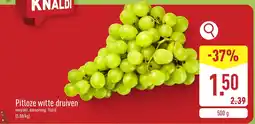 ALDI Pitloze witte Pitloze witte druiven verpakt, oorsprong: Italië (3.00/kg) aanbieding
